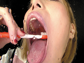 「淫語手コキ」ベロキス　唾　サンプル画像20